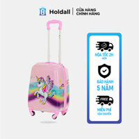 Vali Trẻ Em HOLDALL Echolac MK003 Size 18 Hình Kì Lân - Nhựa ABS Cao Cấp Siêu Nhẹ