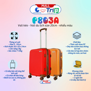 Vali Trip P803A - Size 50cm