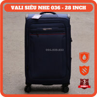 Vali vải dù ký gửi siêu nhẹ TRAVELKING 036 Navy 29"