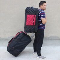 Vali Vải Kéo Du Lịch Big Size 65L - 75L Có Thể Đeo Trên Lưng Cho Cả Nam và Nữ Đi Làm Công Tác Du Lịch Đi Chơi Siêu Bền
