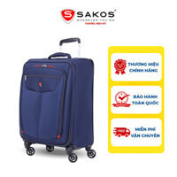 Vali vải siêu nhẹ, Vali Vải Du Lịch SAKOS WINNER 6 size 24 inch kí gửi