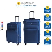 Vali vải trung cấp chống thấm nước Hùng Phát VLX-020 size 20, 24, 28 inch - VALIKING
