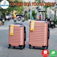 Vali xách tay_ Vali kéo du lịch sọc dọc khuy gân ngang bọc góc cao cấp hàng nội địa siêu bền siêu rẻ siêu đẹp thời trang