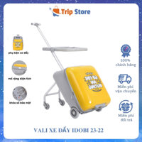 Vali Xe Đẩy Cho Bé Idobi 2322, Vali Kéo Trẻ Em Du Lịch Gấp Gọn Cao Cấp