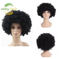 Valley LIMIT Afro Chú Hề Tóc Giả Punk Nữ Chịu Nhiệt Sợi Tổng Hợp Tóc Rock Vô Hình Chất Lượng Cao Tiệc Halloween Người Lớn