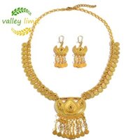 Valley LIMIT Đồng Xu Vàng Mặt Dây Chuyền Trang Sức Khắc Tiệc Thời Trang
