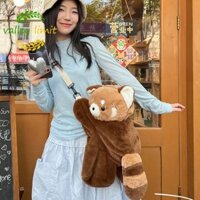 Valley LIMIT Raccoon Doll Túi đeo chéo Đồ chơi sang trọng Di động Lady