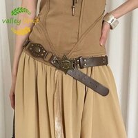 Valley LIMIT Star Buckle Belt Trang trí váy cá tính bằng hợp kim