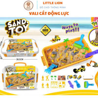 VALY CÁT ĐỘNG LỰC Mẫu 2024, Đồ chơi vali cát động lực cho bé chuẩn xịn, mịn, không dính tay, an toàn