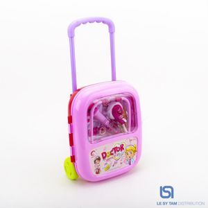 Valy kéo đồ chơi bác sĩ có đèn -8810B