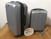 Valy size trung Samsonite Centric 2 - 24 inch - Màu bạc phù hợp cho mọi lứa tuổi và mọi giới tính