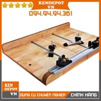 Vam Kẹp Gỗ Bàn Cưa Gắn Thanh Ray Trượt Nhôm Rãnh Chữ T DCG