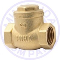 Van 1 chiều Đồng Lá Lật Miha DN 25