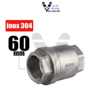 Van 1 chiều lò xo inox 60mm, Van nước 1 chiều