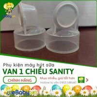 Van 1 chiều máy hút sữa Sanity đôi