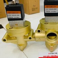 Van 3/2 K23JD-15W (DN15 ren 21) điện 220VAC và 24VDC dùng cho máy đột dập van điện từ van khí nén