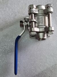 VAN BI HÀN 3 THÂN INOX 316 1 INCH