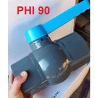 Van Bi Nhựa PVC Phi 90 TAIDA, Khóa Nước Phi 90 Chính Hãng