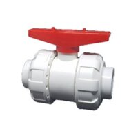 Van bi nhựa rắc co 2 đầu pph chịu axit D21 D27 D34 D42 D48