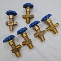 Van bình khí Oxy_Nito_Co2_Argon...Van gắn bình khí_Van chất liệu đồng