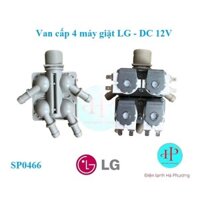 Van cấp 4 loại 12v của máy giặt LG - van cấp nước máy giặt LG - Mới hãng - F175