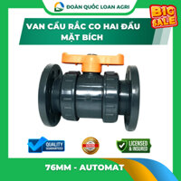 Van cầu rắc co hai đầu mặt bích 76mm - Automat - Nông cơ Đoàn Loan