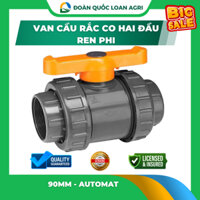 Van cầu rắc co hai đầu ren phi 90mm - Automat - Nông cơ Đoàn Loan