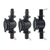 Van chặn áp TM-476 4/7, 6, 7.5 mm, Khóa chống giọt nước cho béc Phun sương, tưới Xoay