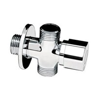 Van chia nước chữ T, van chặn chính hãng INAX A-703-7, van khoá giảm áp bồn cầu