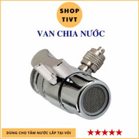 Van chia nước vòi của tăm nước không dùng điện, van kim loại tăm nước gia đình vệ sinh răng, van chia nước vòi-Shop TIVT