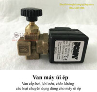 Van cho máy ủi ép