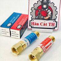 Van Chống Cháy Ngược Borris Loại Tốt, Oxy Gas Cho Đồng Hồ, Model 288, Chân Ren 17 (3/8)