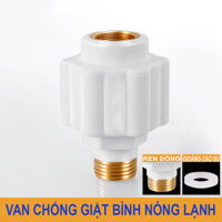 Van chống giật bình nóng lạnh loại tốt - 1 Van trắng