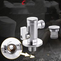 Van chuyển hướng nước WANCGAI, Van góc hai chiều chống ăn mòn bằng thép không gỉ, Tiết kiệm nước hiện đại G1 / 2 Thread Tiết kiệm không gian Vòi máy giặt Dụng cụ phòng tắm nhà bếp