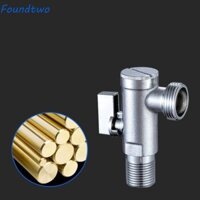 Van chuyển hướng nước FOUNDTWO, Van góc hai chiều tiết kiệm không gian bằng thép không gỉ, Tiết kiệm nước Chống ăn mòn Dễ dàng lắp đặt vòi máy giặt Phụ kiện vệ sinh