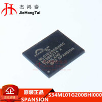Vận chuyển miễn phí S34ML01G200BH1000 SLC NAND Flash 3.3V 1G Bit 10PCS