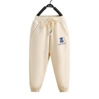 Vận Chuyển Nhanh 100-160CM Vừa Lớn Trẻ Em Quần Thường Ngày Thu Đông Mỏng Rời Thể Thao Quần Legging Quần Thời Trang Trẻ Em Bé Gái Phong Cách Hàn Quốc Phối Ren Quần Bỏ Túi