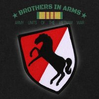 [Vận chuyển nhanh] Huy hiệu trung đoàn kỵ binh thiết giáp thứ 11 của Việt Nam Huy hiệu quạt quân đội TCU Được trang bị băng tay thêu PatchEssential sưu tầm