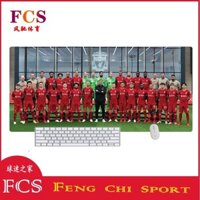 [Vận chuyển nhanh] Liverpool 2021 Family Mart Mouse Pad Lihongjun Bàn phím Người hâm mộ bóng đá Quà tặng Sở thích Logo LFC Tấm lót bàn quạt chất lượng cao Tấm lót máy tính