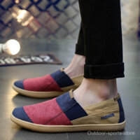 Vận Chuyển Nhanh Loafers Mùa Hè Giày Vải Nam Thời Trang Giày Nam Giày Vải Slip-Ons CK8Q