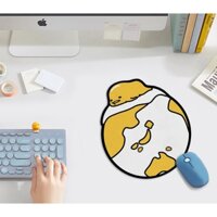 Vận chuyển nhanh = Lòng đỏ trứng Brother Lười Trứng gudetama Tấm lót chuột hình đặc biệt Kích thước nhỏ Máy tính di động Cô gái hoạt hình dễ thương Miếng lót chuột