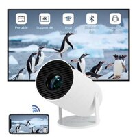 Vận chuyển nhanh Máy chiếu HY300 Máy chiếu LCD Android 11 4k 1080P WIFI kép có Bluetooth Máy chiếu văn phòng tại nhà