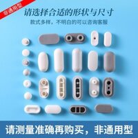 Vận chuyển nhanh Phụ kiện bồn cầu Vỏ vệ sinh Đệm đệm chống va chạm Miếng đệm cao su tắt tiếng Phụ kiện ghế vệ sinh Tấm lót cao su vệ sinh Tấm lót cao su chống trượt