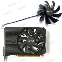 Vận chuyển nhanh = [Sẵn sàng] Quạt GPU ZOTAC / ZOTAC GTX1050 1050ti 4GB Mini Thunder Phiên bản T129215Sh / ga92s2u