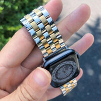 【VẬN CHUYỂN NHANH】Dây đeo kim loại thích hợp cho đồng hồ Apple Watch Series 8 7 6 5 4 Se 42/44mm 38/40mm 41mm 45mm 49mm