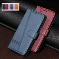 Vận chuyển nhanhỐp Điện Thoại Flip Cover Thời Trang Cho S22 + S22 Ultra S21 + S21 Ultra S21 FE Vỏ Bảo Vệ Samsung Ốp Lưng Da Khóa Bên