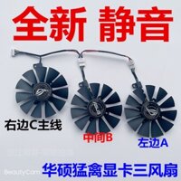 Vận chuyển trong ngày = Quạt làm mát Card đồ họa ASUS / ASUS STRIX Raptor GTX980Ti R9 390 / 390X