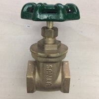 Van cửa đồng, van cổng thau SANWA 21,27,34(1/2”3/4”1”)