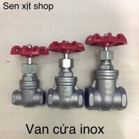 Van cửa inox 201 21,27,34 (Van khoá, van cổng inox)