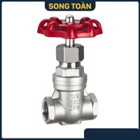 Van Cửa Inox, Van Cổng Inox Tay Vặn 360 độ - Van Cầu Hơi Inox 304 316